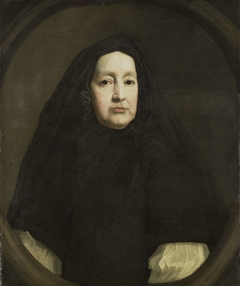 Portrait of Katharine Elliot (died 1688), Dresser of Duchess Anne of York and First Woman of the Bedchamber of Queen Mary of Modena, the first and second Wives of James II of England, respectively by Unknown Artist