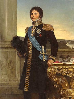 Portrait of King Carl XIV Johan by Catherine Engelhart