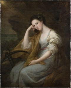 Portrait of Lady Louisa Leveson-Gower (1749/50-1827), later Baroness Macdonald, as Spes by Angelica Kauffman