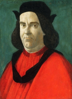 Portrait of Lorenzo de' Lorenzi by Sandro Botticelli