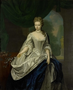 Portrait of Louise Christina Trip (died 1733), Wife of Gerrit Sichterman by Jan Abel Wassenbergh