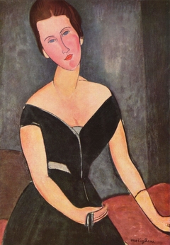 Portrait of Madame Georges Van Muyden by Amedeo Modigliani