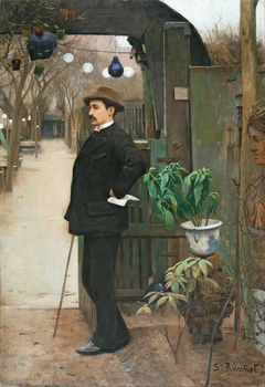 Portrait of Miquel Utrillo by Santiago Rusiñol