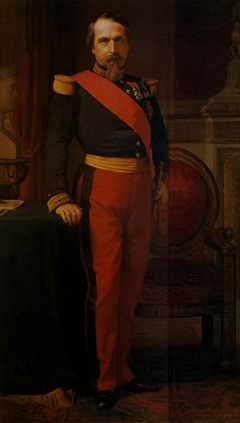 Portrait of Napoleon III by Hippolyte Flandrin