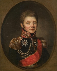 "Portrait of P.Ushakov" by János Rombauer