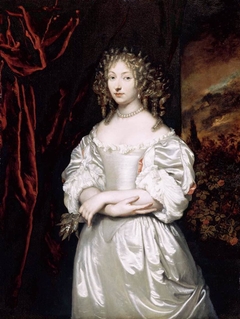 Portrait of Suzanna Doublet-Huygens by Caspar Netscher