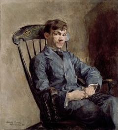 Portrait of the Composer Johan Backer Lunde by Harriet Backer