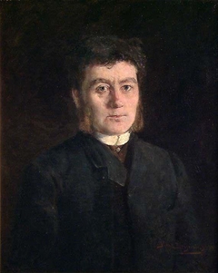 Portrait of the Editor Ola Thommessen by Hans Heyerdahl