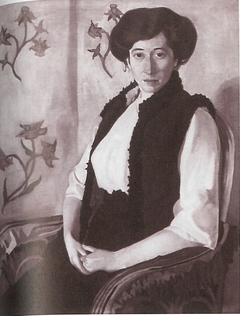 Portrait of Urszula Bogdańska, née Komorowska by Stanisław Ignacy Witkiewicz