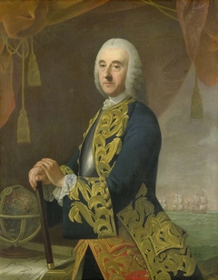 Portrait of Vice-Admiral Hendrik Lijnslager, Son of Harmen Lijnslager and Judith Allijn by Guillaume de Spinny