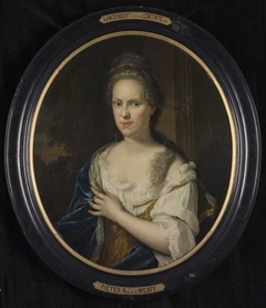 Portret van Baertje de Jonge by Pieter van der Werff