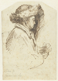 Portret van Lodewijk Huygens by Constantijn Huygens II