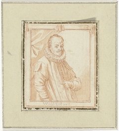 Portret van Willem van Oranje by Bernard Picart