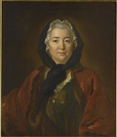 Presumed portrait of Françoise de Graffigny (1695-1758) by Victorine-Angélique-Amélie Rumilly