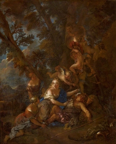 Rinaldo and Armida by Charles de La Fosse