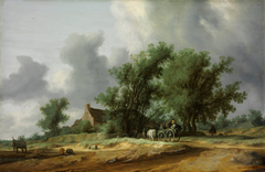 Road in the Dunes by Salomon van Ruysdael