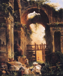 Roman Ruins by Hubert Robert