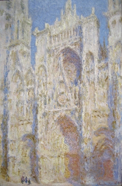 Rouen Cathedral, Portal, Sunlight by Claude Monet