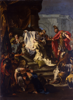 Sacrifice of the Daughter of Jephte by Giambattista Pittoni