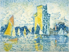 Sailboats in the Bay by Paul Signac