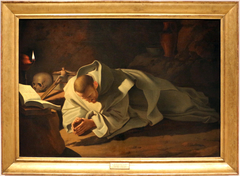 Saint Bruno in prayer by Domingos Sequeira