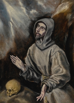 Saint Francis Receiving the Stigmata by El Greco