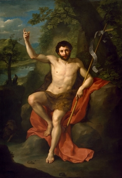 Saint John the Baptist Preaching in the Wilderness by Anton Raphaël Mengs