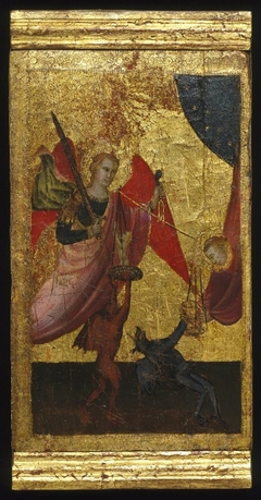 ''Saint Lawrence Intercedes for the Soul of Emperor Henry II'' by Lorenzo di Niccolò