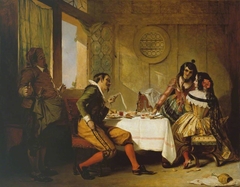 Scene from ‘The Devil upon Two Sticks’ by Augustus Egg