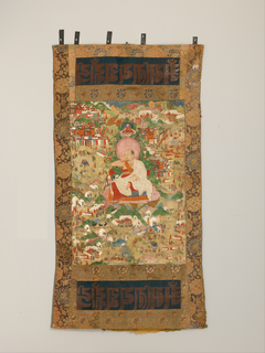 Scenes from the Life of an Unidentified Throne Holder of the Sakya School by anonymous painter