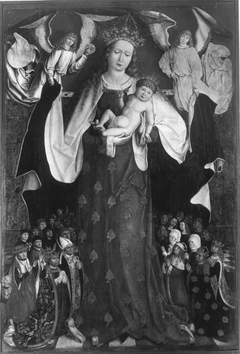 Schutzmantelmadonna by Ostbayerisch um 1490