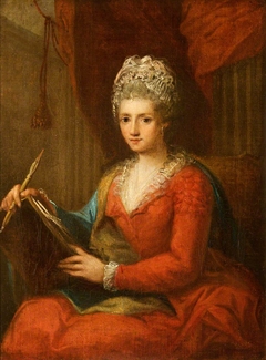 Self-portrait (after Kauffman) by after Angelica Kauffman RA