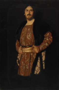 Self-Portrait in Costume of Hamlet by Albert Herter