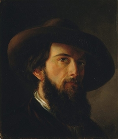 Self portrait by Nicholas Chevalier