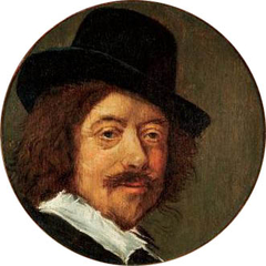 Self-portrait of Frans Hals by Frans Hals