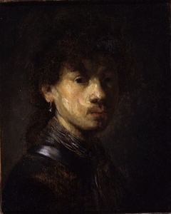 Self-portrait or Bust of a Young Man - Fogg by Rembrandt