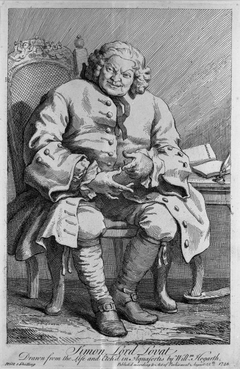 Simon Lord Lovat by William Hogarth