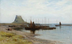 Sir George Reid - Holy Island Castle - ABDAG003952 by George Reid