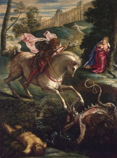 St George by Jacopo Tintoretto