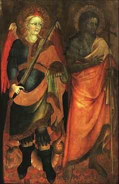 St. Michael and St. John by Alvaro Pirez d'Evora