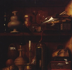 Still life in a Cupboard, 1538 by unknown