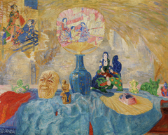 Still Life with Chinoiseries by James Ensor