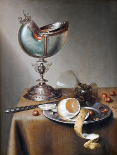 Still-Life with Nautilus Cup by Maerten Boelema de Stomme