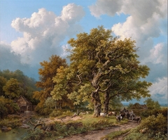 Summer Landscape by Barend Cornelis Koekkoek