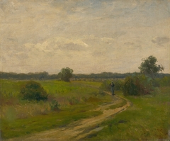 Summer Landscape by Lajos Csordák