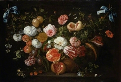 Swag of Flowers by Jan Davidsz. de Heem