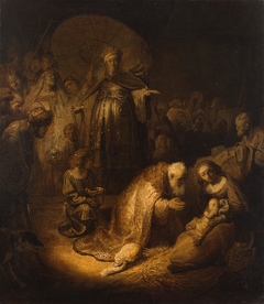 The Adoration of the Magi by Rembrandt