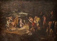 The Adoration of the Shepherds by Cornelio Brusco