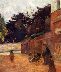 The Artist's Children, Impasse Malherne by Paul Gauguin