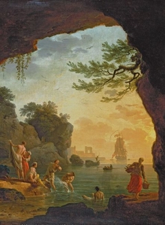 The Bathers by Claude-Joseph Vernet